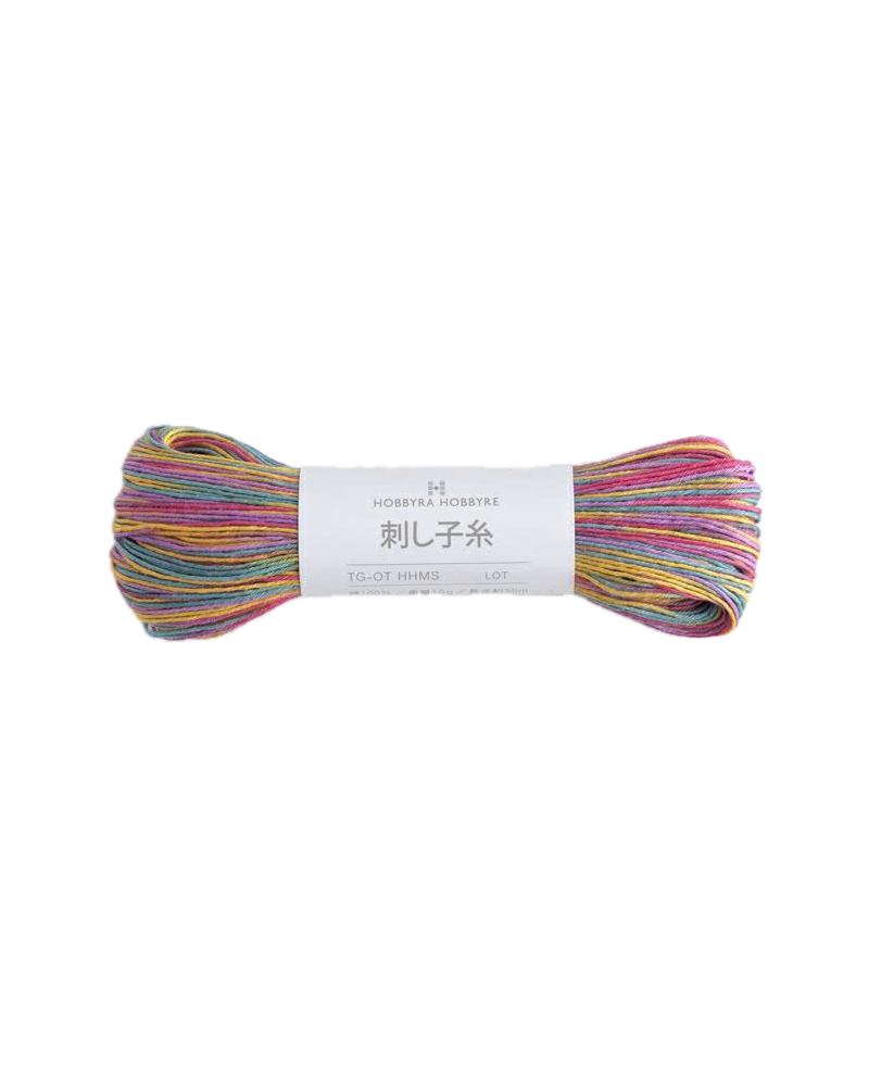 Fil Sashiko Nuancé - Prairie au Printemps, Col. HH212