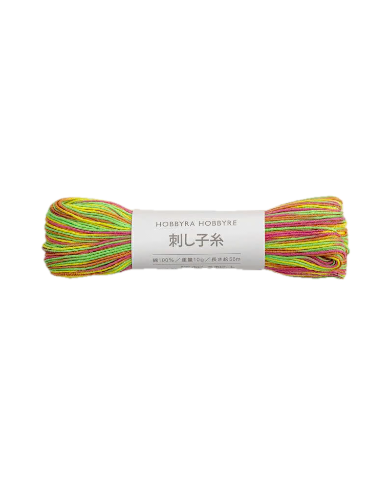 Fil Sashiko Nuancé - Néon, Col. HH217