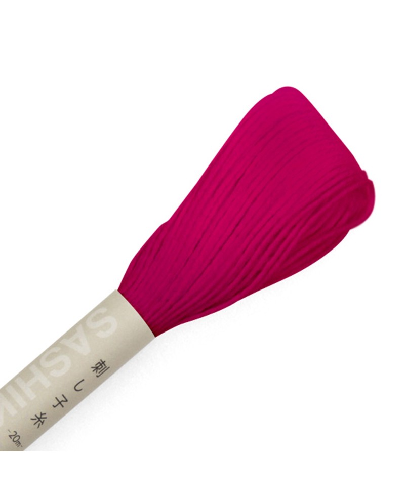 Fil Sashiko Rose Rouge, Col. n°30 - 20 m