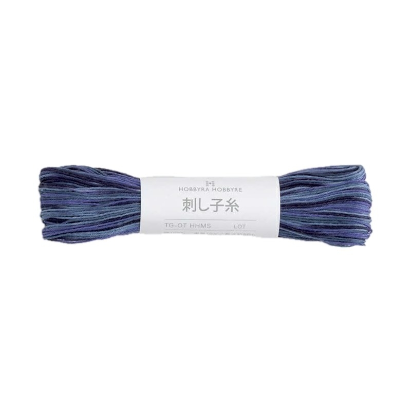 Fil Sashiko Nuancé - Bleu Marine, Col. HH214