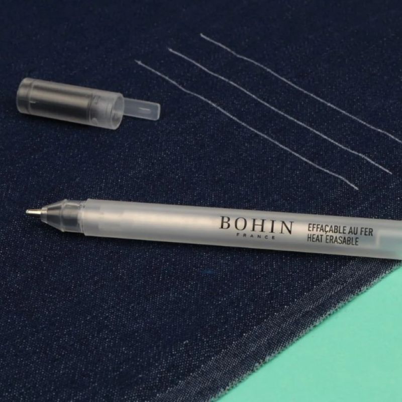 Stylo feutre Kekalor encre blanche effaçable au fer