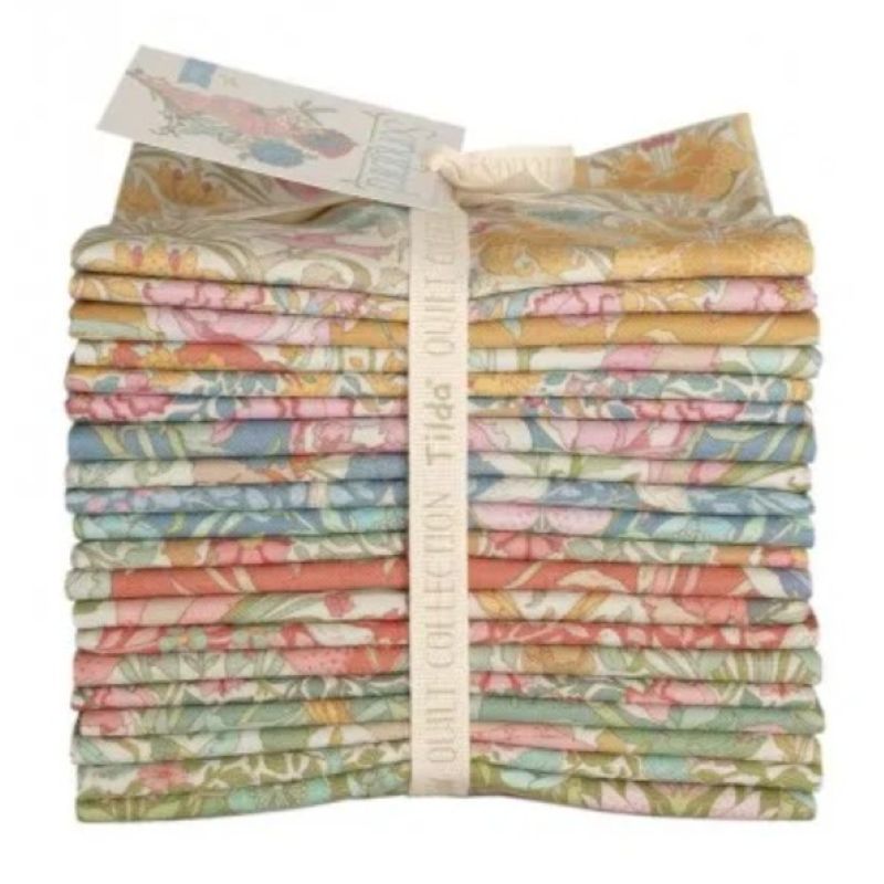 Tissu Patchwork Tilda Songbird, Lot de 20 Fat Quarters