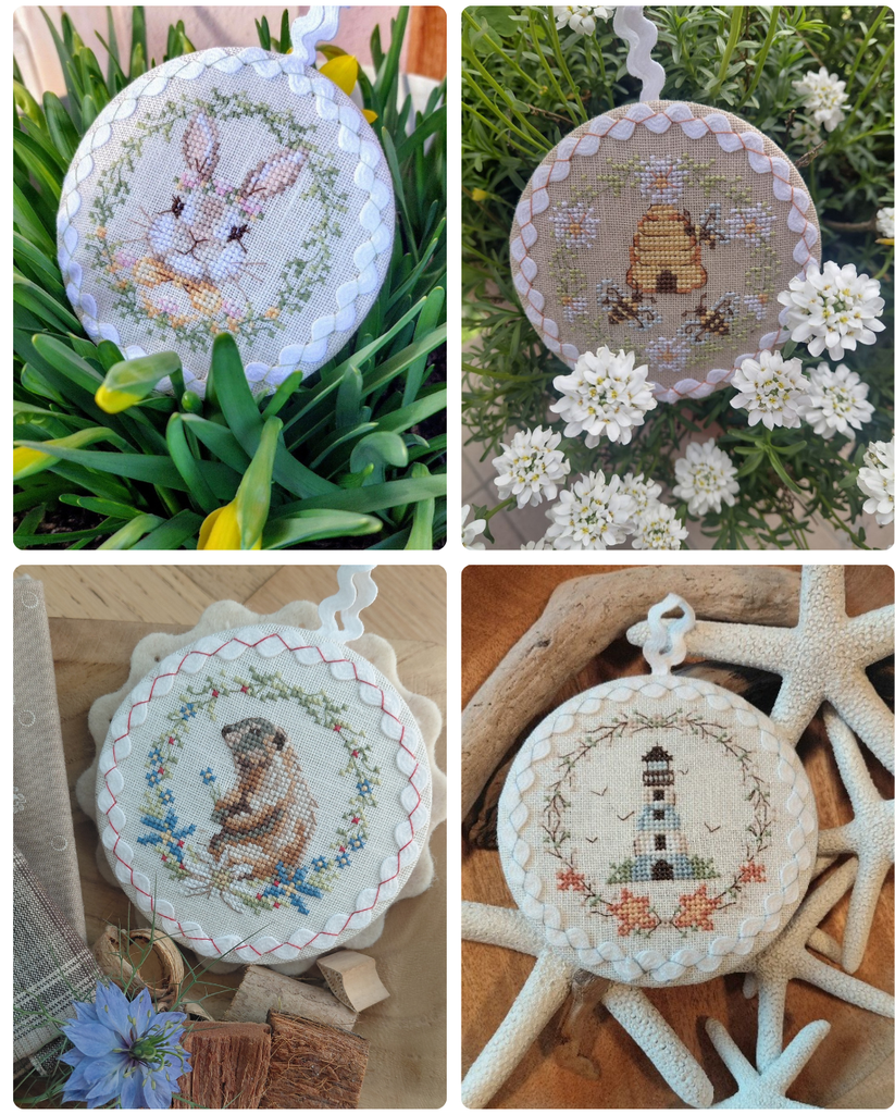 Modèle de Point Compté - Décorations