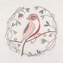 Kit Broderie  L'Oiseau des Beaux Jours