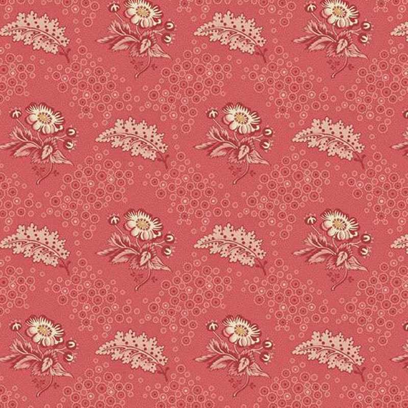 Tissu Patchwork Forest Glen Camelia Raspberry, Coupon