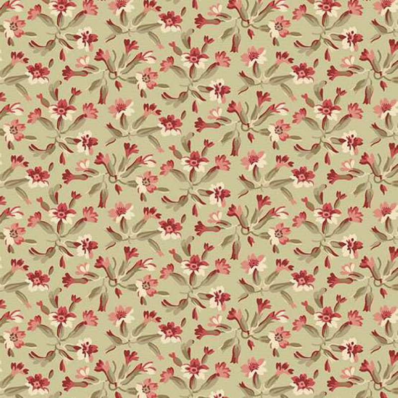 Tissu Patchwork Forest Glen Tuberose Celery, Coupon