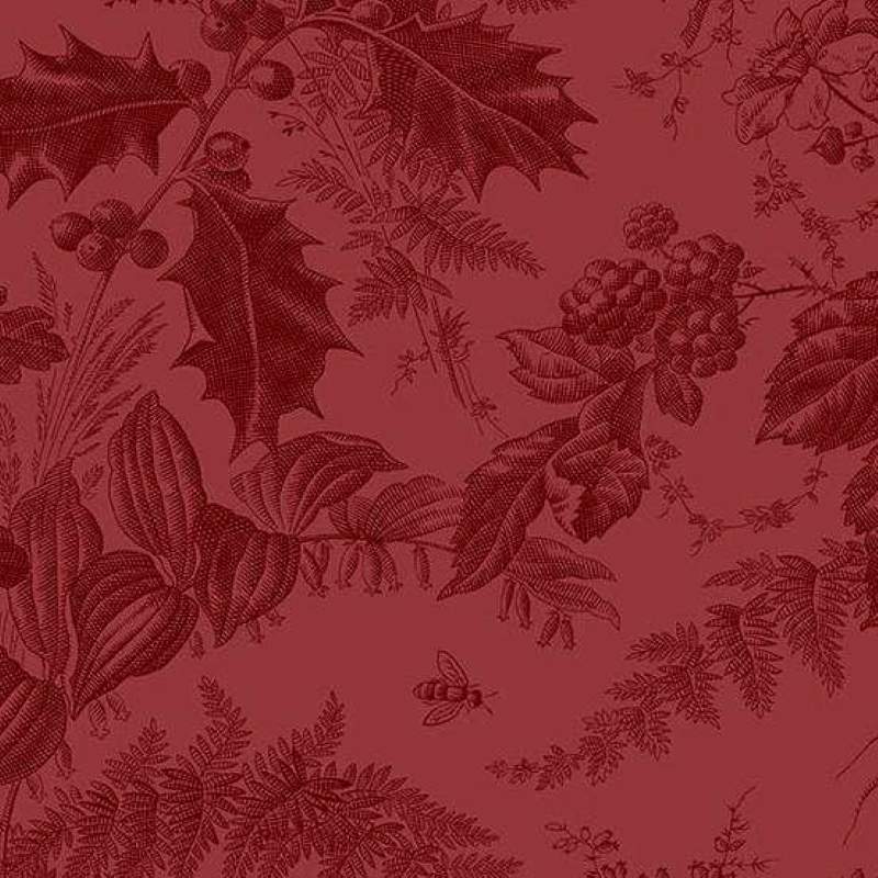 Tissu Patchwork Vermont Cranberry