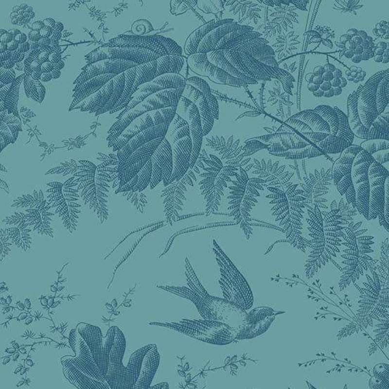 Tissu Patchwork Vermont Teal Blue
