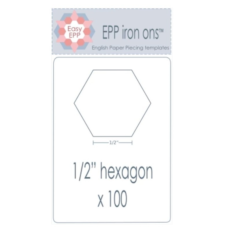 Gabarit Easy EPP - Hexagone 1/2 inch (x100)