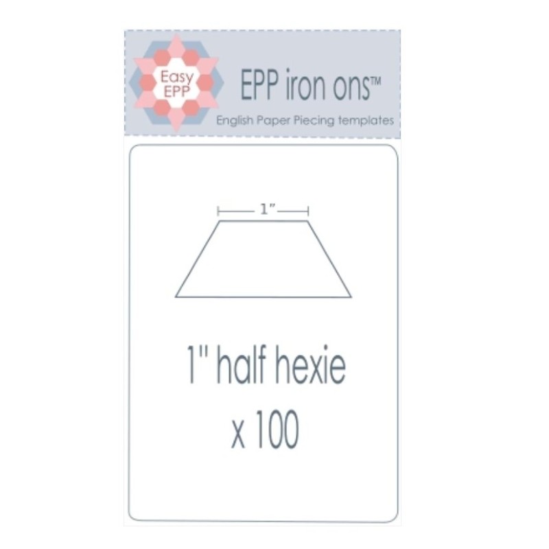 Gabarit Easy EPP - Demi-Hexagone 1 inch (x100)
