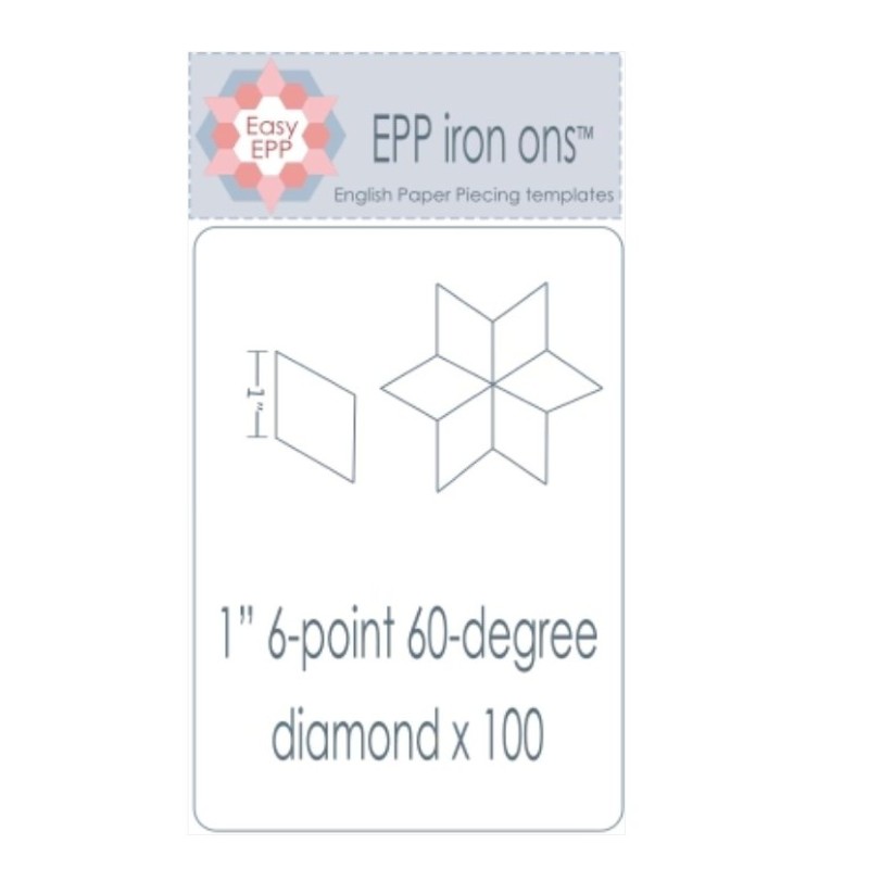 Gabarit Easy EPP - Diamant 60° 1 inch (x100)