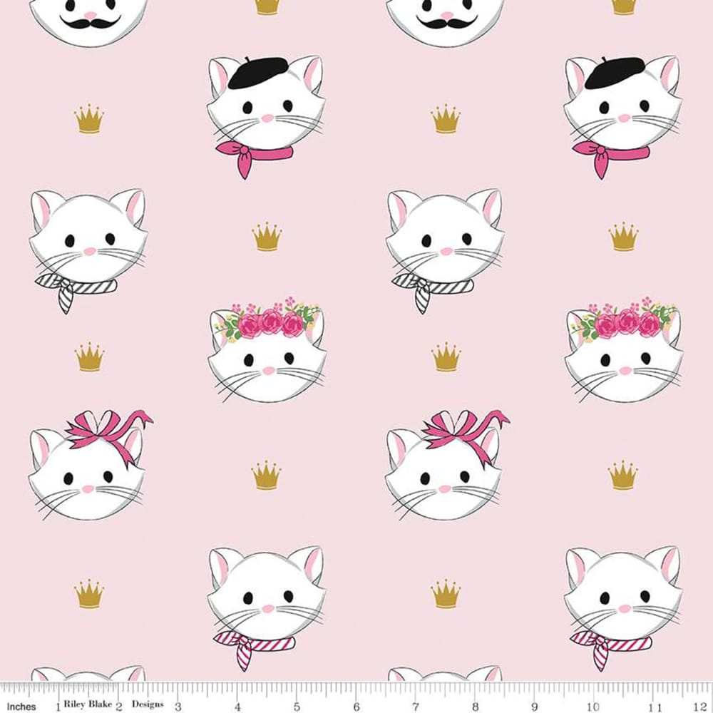 Tissu Patchwork Chloé & Friends Pink