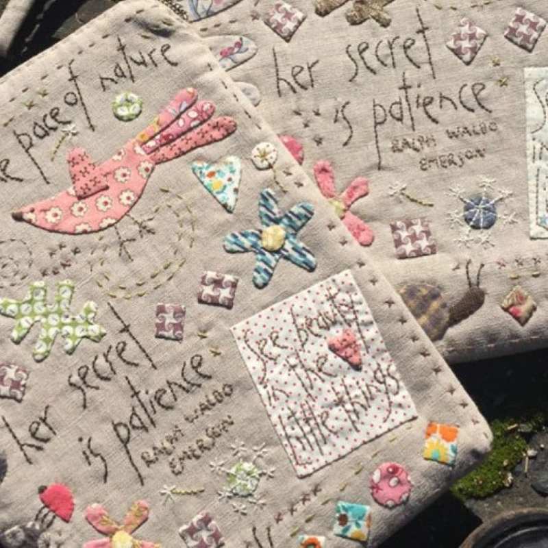 Modèle Patchwork Nature's Pace Ipad Case - Anni Downs