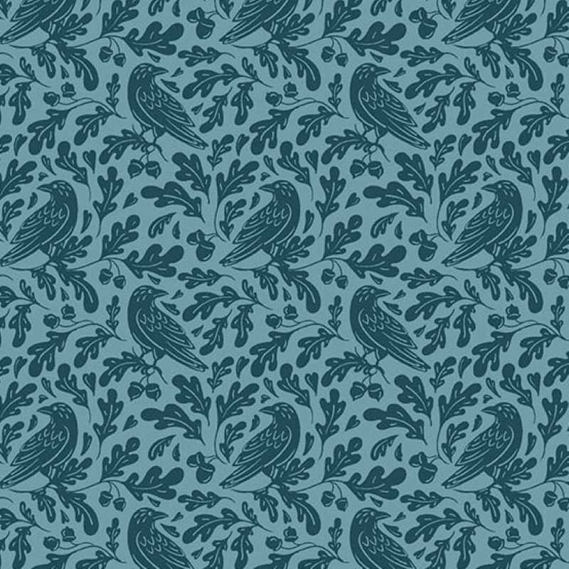 Tissu Patchwork Oakleigh Mono Blue