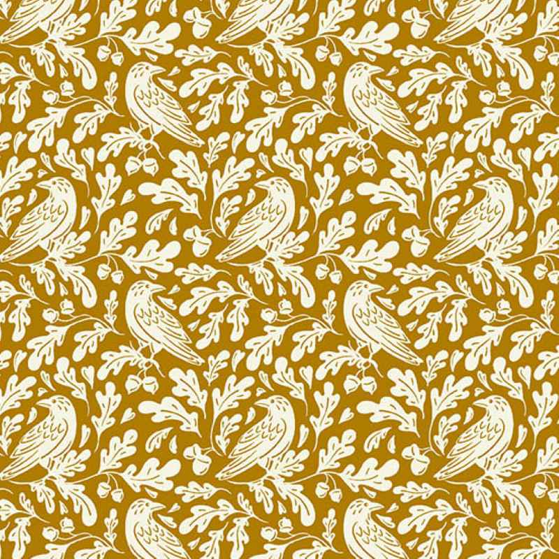 Tissu Patchwork Oakleigh Mono Brown