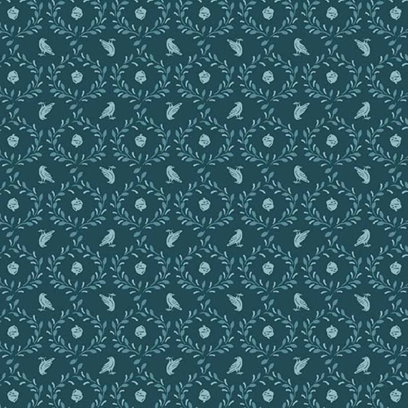 Tissu Patchwork Oakleigh Acorn Blue, Coupon