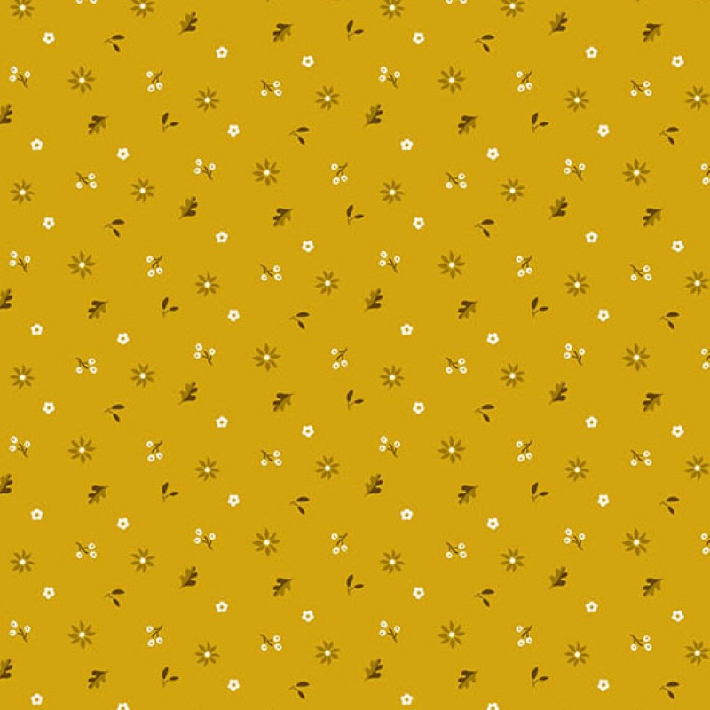 Tissu Patchwork Oakleigh Ditzy Yellow