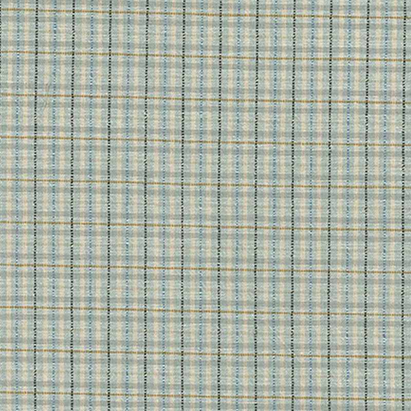 Tissu Patchwork Japonais Tochio Ecossais Bleu Clair
