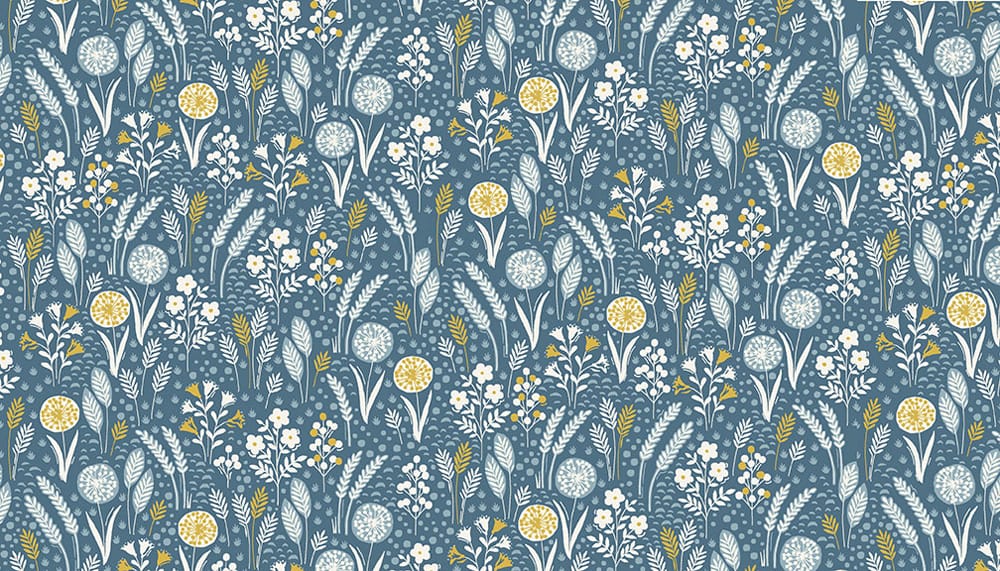 Tissu Patchwork Grove Meadow Blue Coupon