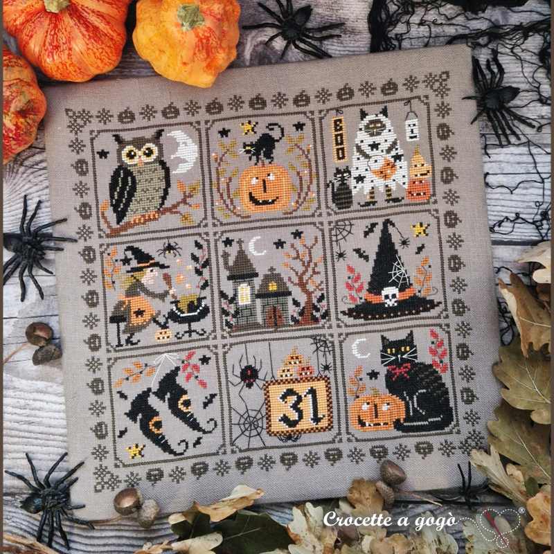 Modèle Points Comptés - Spooky Diary
