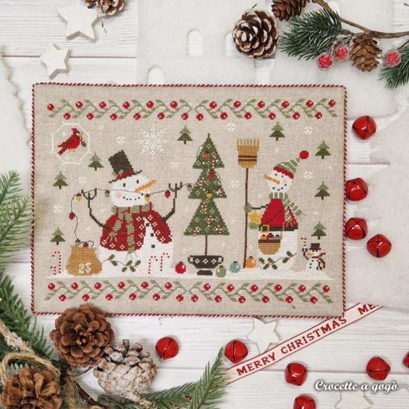 Modèle Points Comptés - Frosty Friend