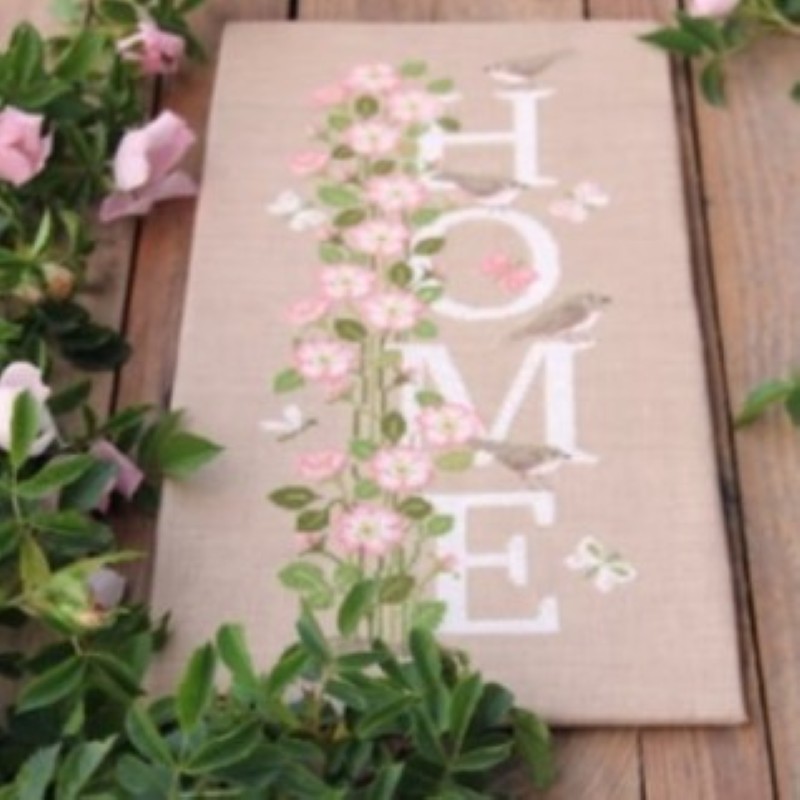 Modèle Points Comptés - Wild Roses Home
