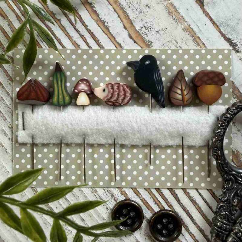 Set d'Epingles Jardin d'Automne