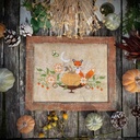 Modèle Points Comptés - The Fox and the Magic of Autumn