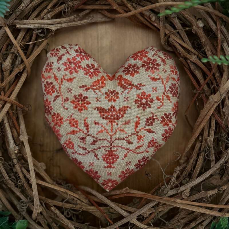 Modèle Points Comptés - Love Birds
