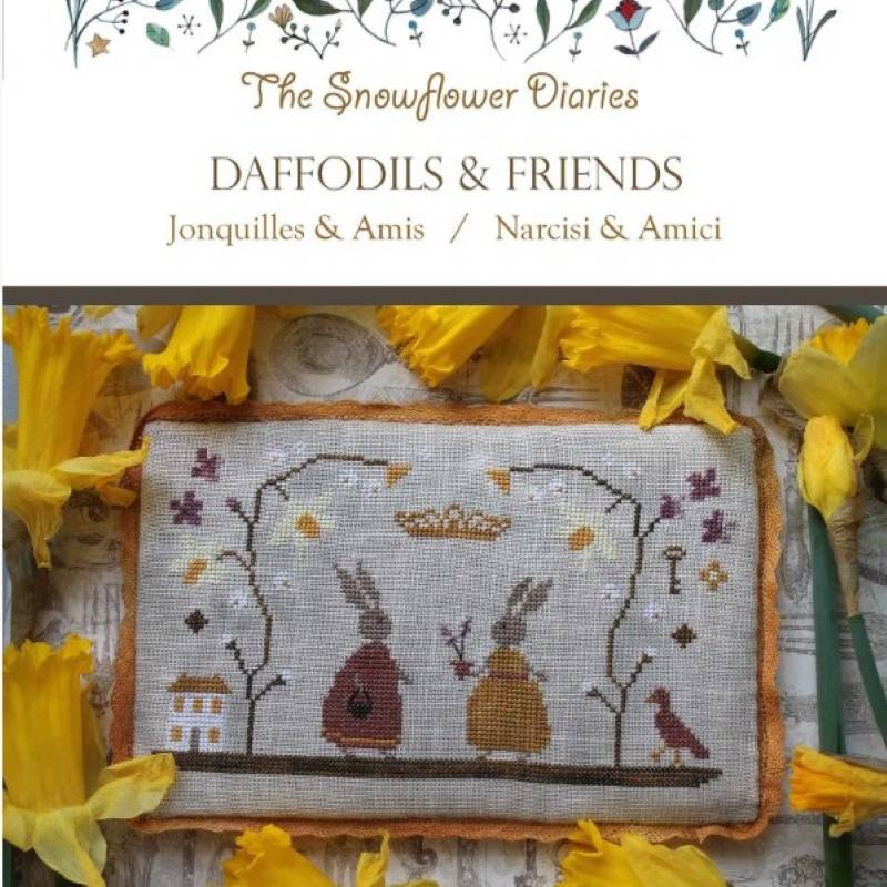 Modèle Points Comptés - Daffodils & friends