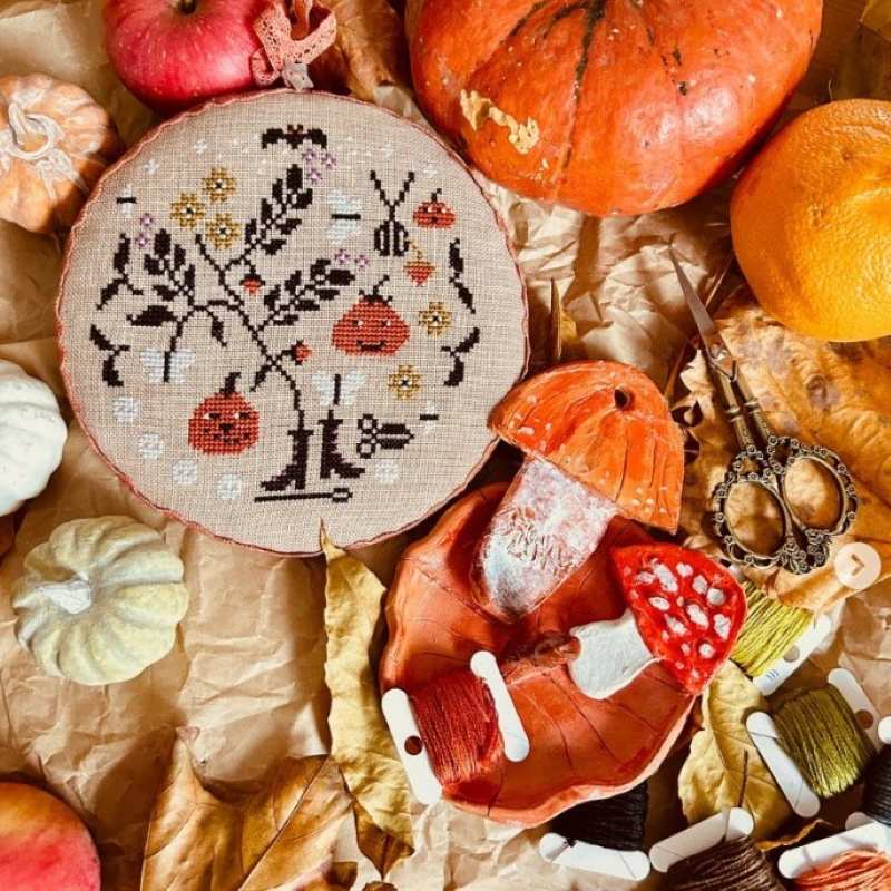 Modèle Points Comptés - Halloween Stitchers
