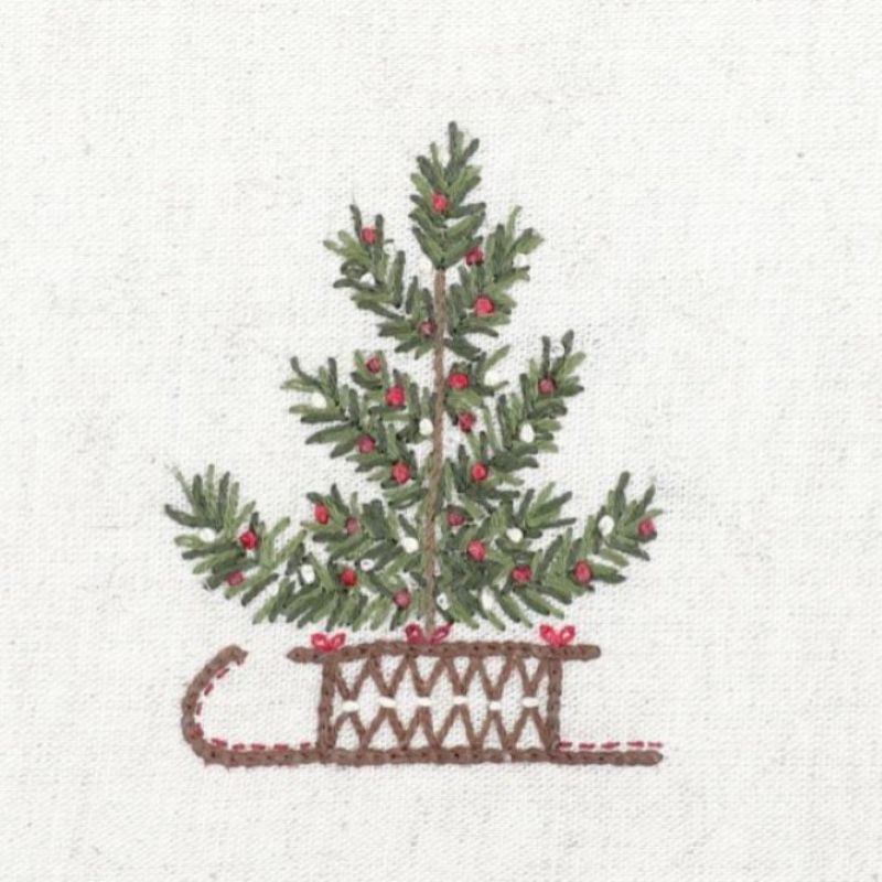 Kit Broderie - Nuit du traineau