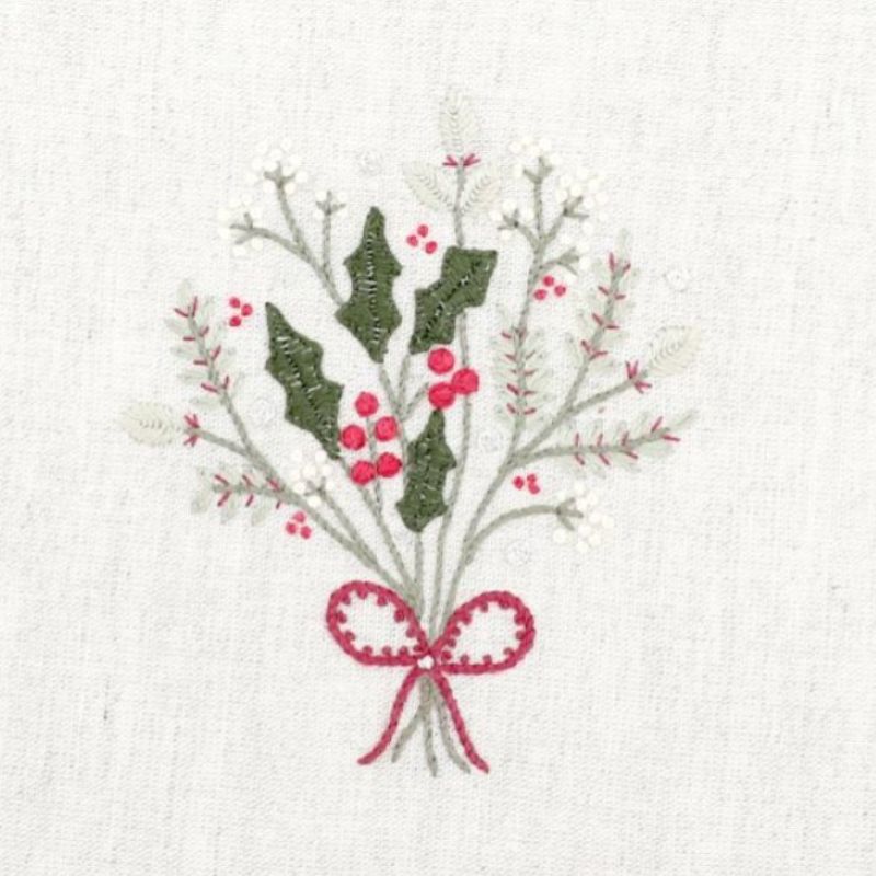 Kit Broderie - Branche d'Hiver