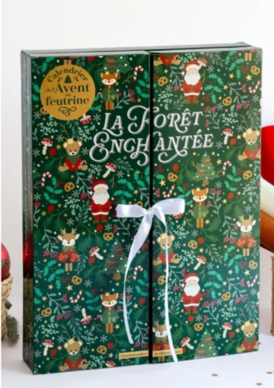 Calendrier de l'Avent Feutrine de Lea Louvet