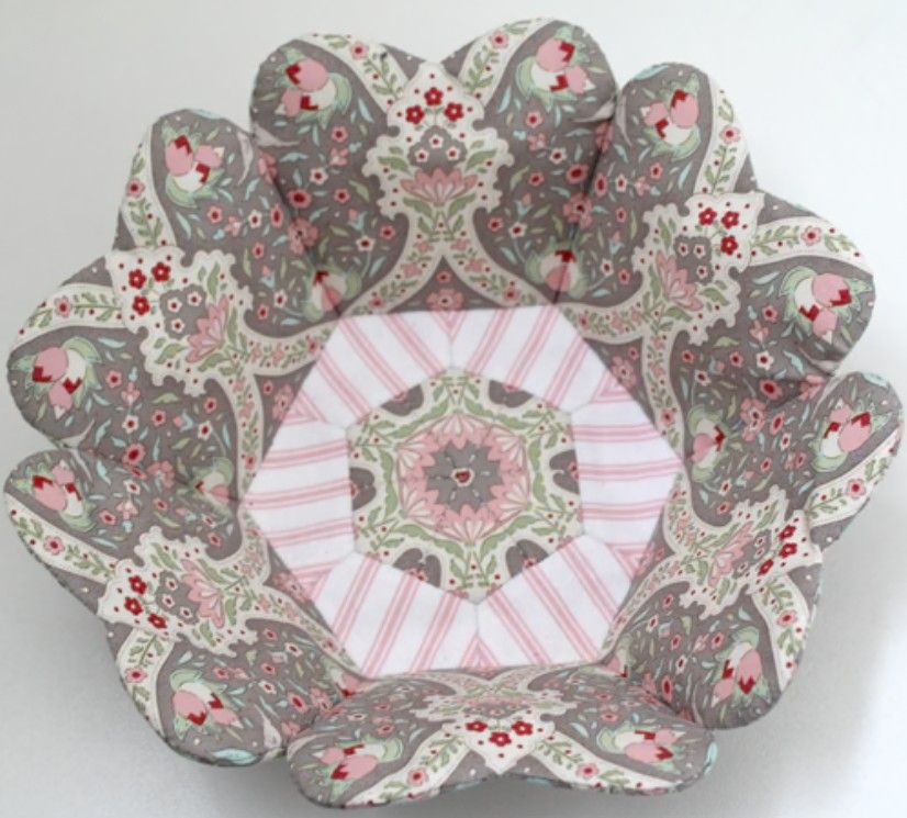 Modèle Patchwork Corbeille Sweet Heart