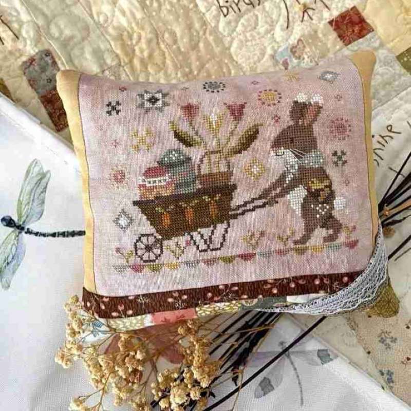 Modèle Points Comptés - The Postbunny's Easter Delivery