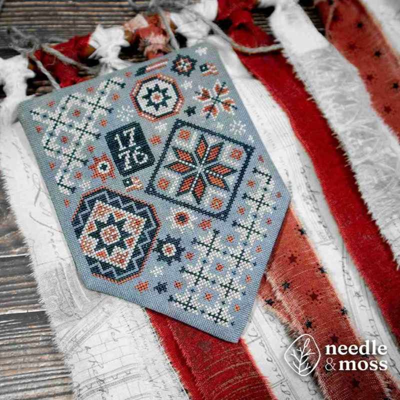 Modèle Points Comptés - Stars & Stripes