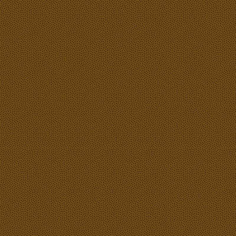 Tissu Patchwork Pindots Chocolat