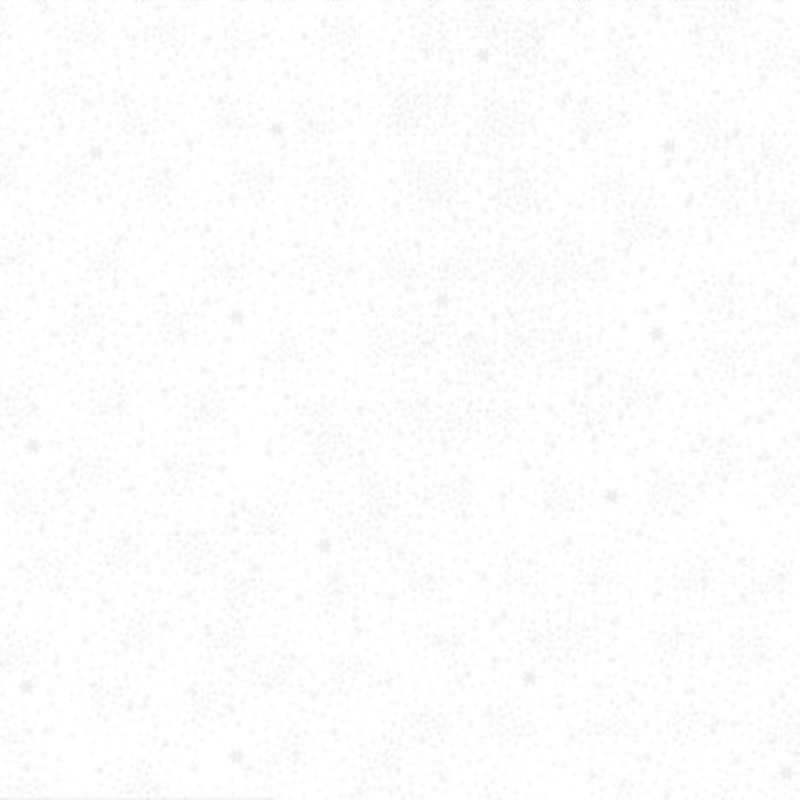 Tissu Patchwork Snow Crystal White Pearl