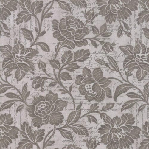 Tissu Patchwork Memoirs Flourish Script, Coupon