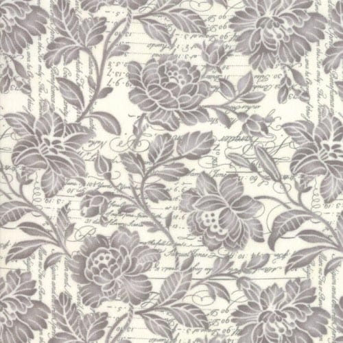 Tissu Patchwork Memoirs Flourish Script