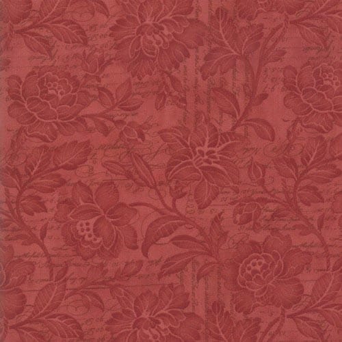 Tissu Patchwork Memoirs Flourish Script