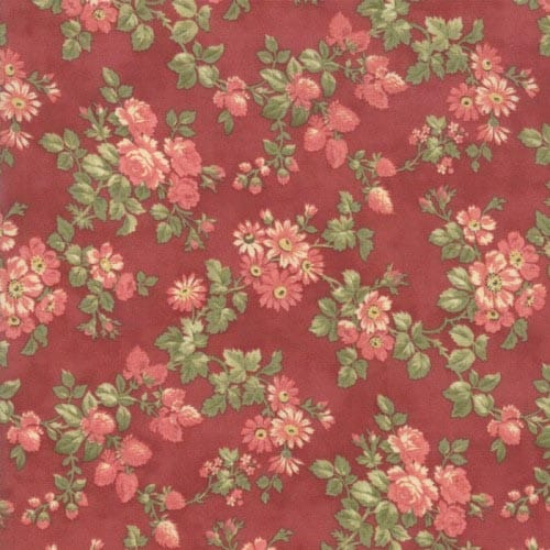 Tissu Patchwork Memoirs Bouquets, Coupon