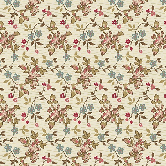 Tissu Patchwork Super Bloom Jasmine Sand, Coupon
