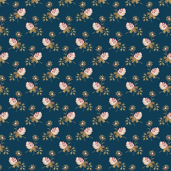 Tissu Patchwork Super Bloom Clover Dusk, Coupon