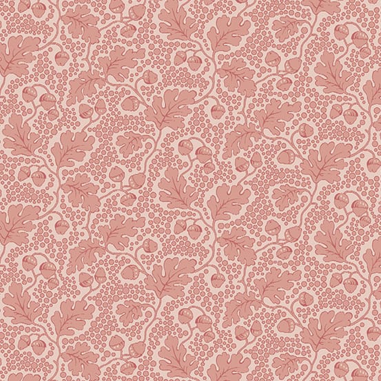 Tissu Patchwork Super Bloom Oak Baby Pink