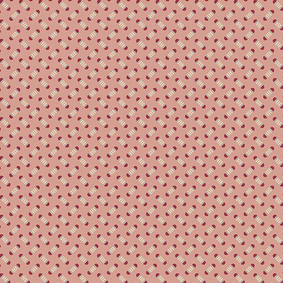 Tissu Patchwork Super Bloom Sweet Pea Dried Rose
