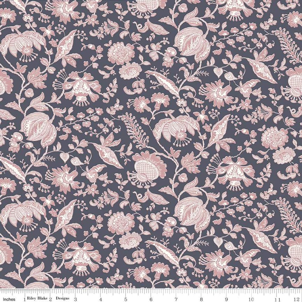 Tissu Patchwork Rose Victoria Floral, Coupon