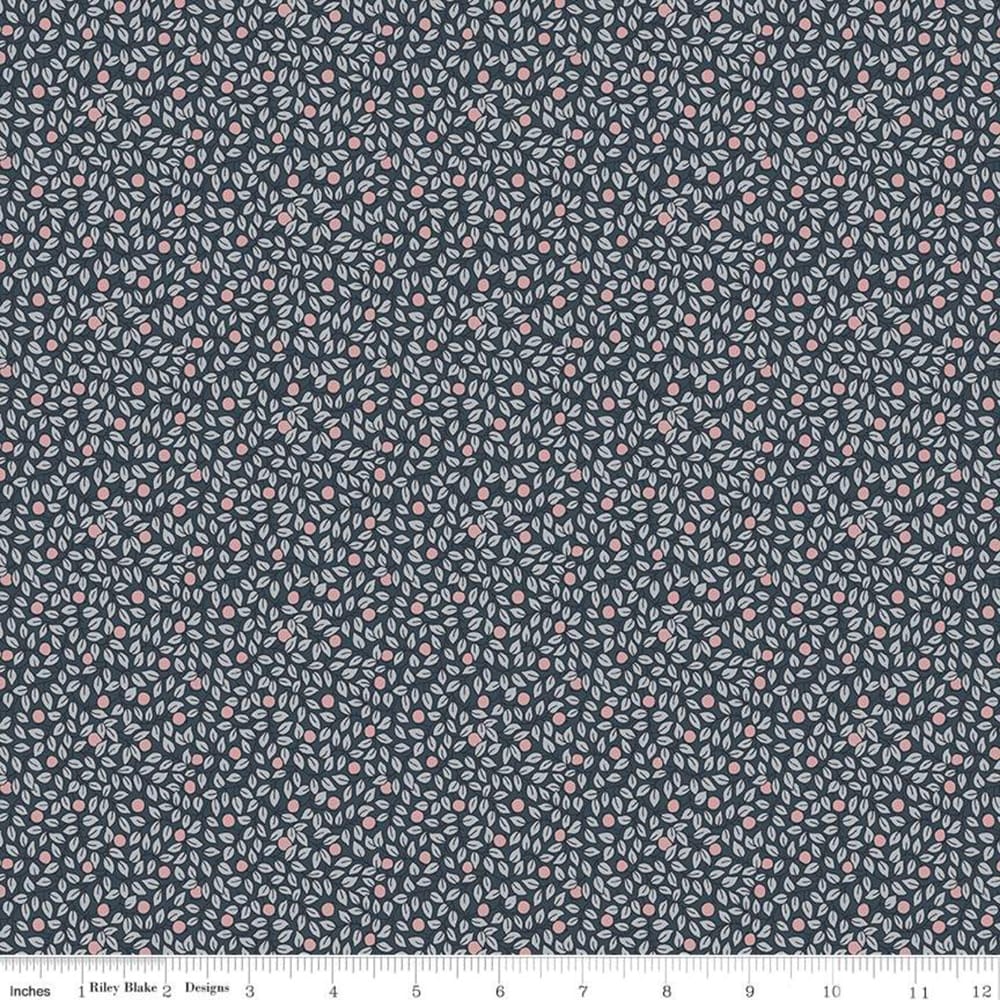 Tissu Patchwork Hidecot Berry Charcoal