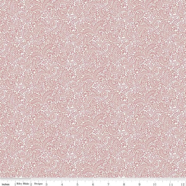 Tissu Patchwork Ox Fern Rose